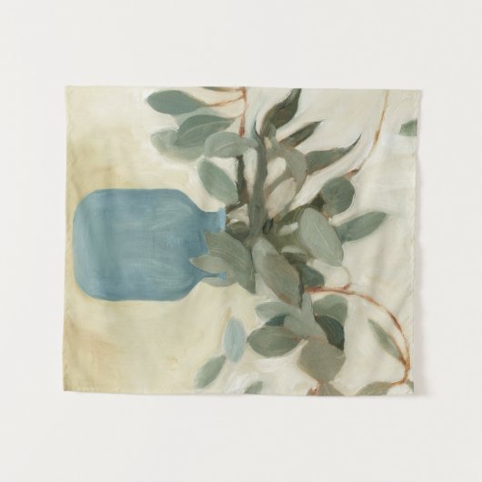 Neutrale regeling - Stemmed Leaves Wandkleed (Voorkant (horizontaal))