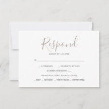 Neutrale RSVP-kaarten