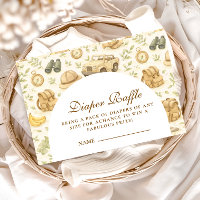 Neutrale Safari Jungle Luier Raffle