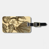 Neutrale schalen en koraal Collectie Bagagelabel (Voorkant horizontaal)