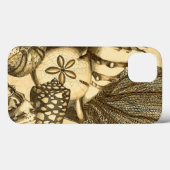 Neutrale schalen en koraal Collectie Case-Mate iPhone Case (Achterkant (horizontaal))