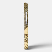 Neutrale schalen en koraal Collectie Case-Mate iPhone Case (Achterkant / Links)