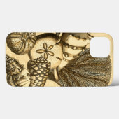 Neutrale schalen en koraal Collectie Case-Mate iPhone Case (Achterkant (horizontaal))