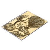 Neutrale schalen en koraal Collectie Notitieboek (Linkerzijde)