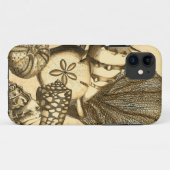 Neutrale Schelpen en Koraal Collectie Case-Mate iPhone Case (Achterkant (horizontaal))