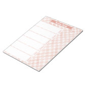 Neutrale spelregel voor de maaltijdplanner en de w notitieblok (Schuin)