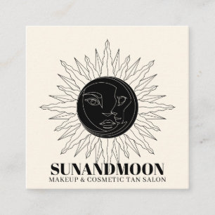 Neutrale Spirituele zonne-energieverwarming Sun Mo Vierkante Visitekaartje