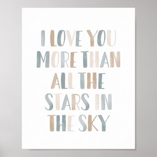 Neutrale st poster (Voorkant)