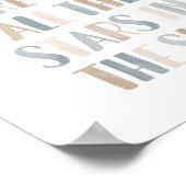 Neutrale sterren in de hemel Buitenruimte kinderka Poster (Hoek)