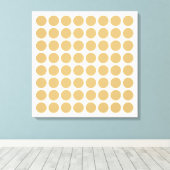 Neutrale Stippen Canvas Afdruk (Insitu (Houten vloer))