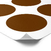 Neutrale Stippen Poster (Hoek)