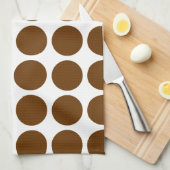 Neutrale Stippen Theedoek (Quarter Fold)