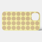 Neutrale Stippen voor Blonde Cream Case-Mate iPhone Case (Achterkant (horizontaal))