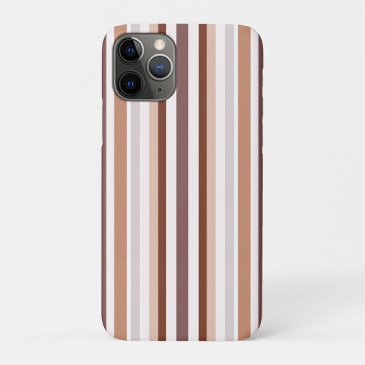 Neutrale strepen Case-Mate iPhone case (Achterkant)