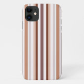 Neutrale strepen Case-Mate iPhone case (Achterkant)