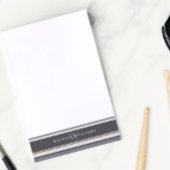 Neutrale strepen, monogrammen post-it® notes