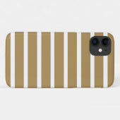 Neutrale strepen toppen Case-Mate iPhone case (Achterkant (horizontaal))