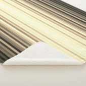 Neutrale Stripe Sherpa Blanket 60 x 80 inch Sherpa Deken (3/4)