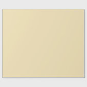 Neutrale Tan Bleke Geelachtige Crème Chic Plain Kl Cadeaupapier (Vlak)