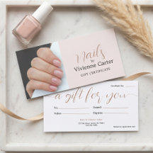 Neutrale Tan Foto Nagelsalon Cadeaubon