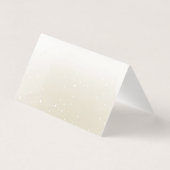 Neutrale Teddy Bear Tent Place Card Kaart (Achterkant)