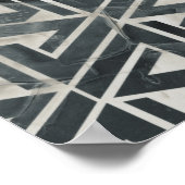 Neutrale Tegel Collectie - Geometrisch Poster (Hoek)