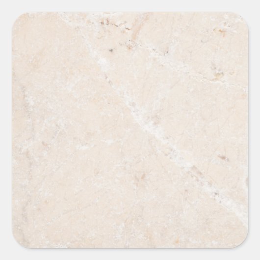 Neutrale tegel tegen Marble Stone tegen bruine ach Vierkante Sticker (Voorkant)