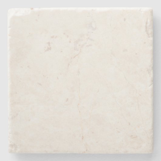 Neutrale tegel (Tile Natural Background Blank) Stenen Onderzetter (Voorkant)