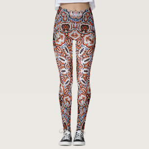 Neutrale Tinten Mandala Motief Leggings