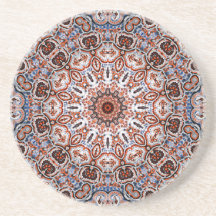 Neutrale Tinten Mandala Motief