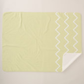 Neutrale Töne mit Zickzack Sherpa Deken (Voorkant (horizontaal))