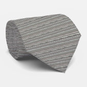 Neutrale Tonen Stropdas (Opgerold)