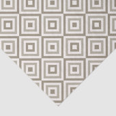 Neutrale toon geometrisch tissuepapier (Detail)