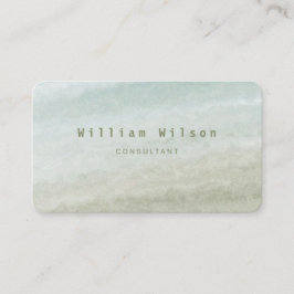 Neutrale toon minimalistische QR Code Professional Visitekaartje