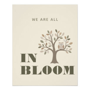 Neutrale trendy schoolposter Homeschool decorati Perfect Poster