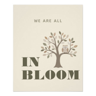 Neutrale trendy schoolposter | Homeschool decorati Perfect Poster