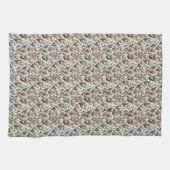 Neutrale Tuin Tulp Keukenhanddoek (Horizontaal)