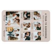 Neutrale vakantiefoto magneet (Horizontaal)