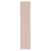Neutrale vaste kleuren beige D2AFA1 Korte Tafelloper (Voorkant)