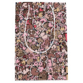 Neutrale vrouw borstpatroon medium cadeauzakje (Voorkant)