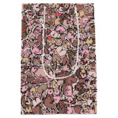 Neutrale vrouw borstpatroon medium cadeauzakje (Achterkant)