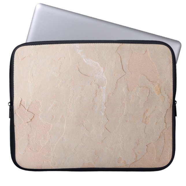 Neutrale wand laptop sleeve (Voorkant)