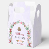 Neutrale Waterverf bloemdoop Bedankdoosjes (Geopend)