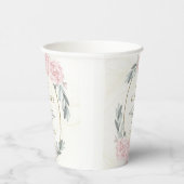  Neutrale Waterverf Bloemdooppapier Papieren Bekers (Rechts)