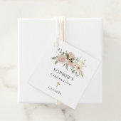 Neutrale Waterverf bloemen | Confirmation!REMOVE! Bedankjes Labels (In situ)