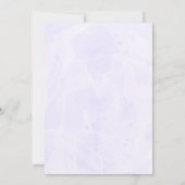 Neutrale Waterverf Bloemendoop Dankjewel Kaart (Achterkant)