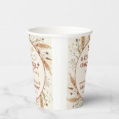 Neutrale Waterverf Little Dumpling Bao Baby shower Papieren Bekers (Rechts)