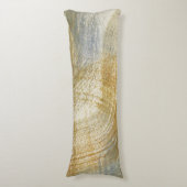 Neutrale Waterverf Rusty Brush Lichaamskussen (Voorkant Verticaal)