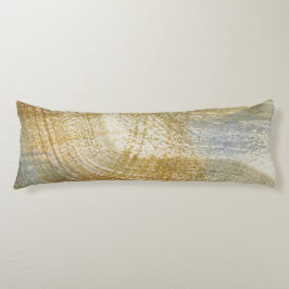 Neutrale Waterverf Rusty Brush Lichaamskussen