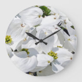 Neutrale witte Cornales Hondenbloemen van Ava Grote Klok (Voorkant)